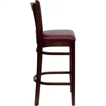 Flash Furniture XU-DGW0008BARVRT-MAH-BURV-GG Bar Stool, Indoor