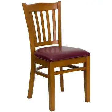Flash Furniture XU-DGW0008VRT-CHY-BURV-GG Chair, Side, Indoor