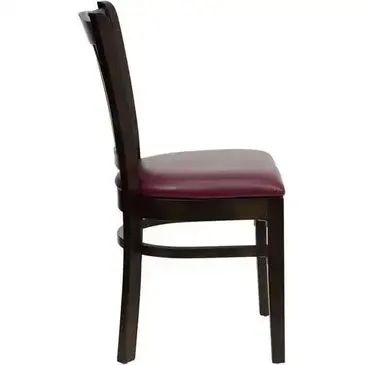 Flash Furniture XU-DGW0008VRT-WAL-BURV-GG Chair, Side, Indoor