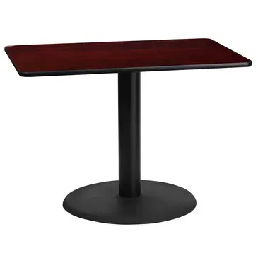 Flash Furniture XU-MAHTB-2442-TR24-GG Table, Indoor, Dining Height