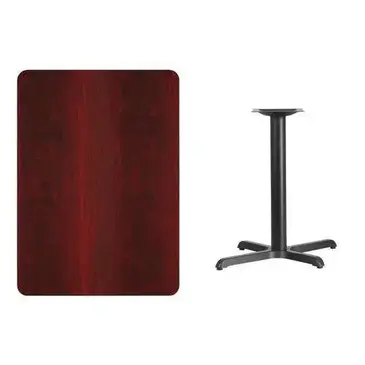 Flash Furniture XU-MAHTB-3042-T2230-GG Table, Indoor, Dining Height