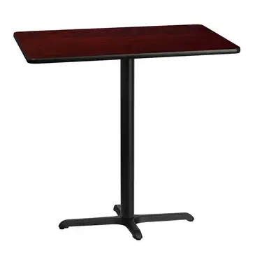 Flash Furniture XU-MAHTB-3042-T2230B-GG Table, Indoor, Bar Height