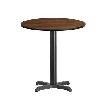Flash Furniture XU-RD-24-WALTB-T2222-GG Table, Indoor, Dining Height