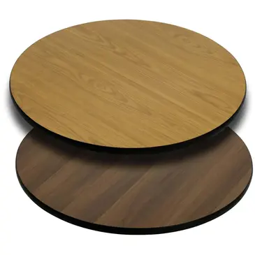 Flash Furniture XU-RD-42-WNT-GG Table Top, Laminate