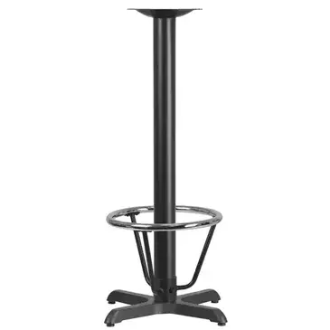 Flash Furniture XU-T2222-BAR-3CFR-GG Table Base, Metal