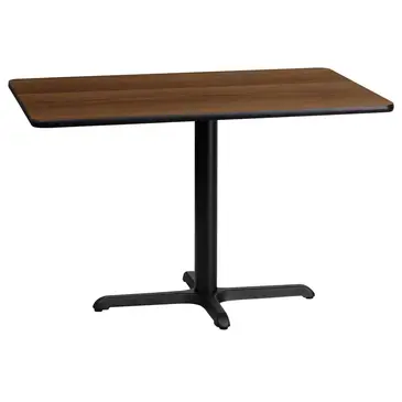 Flash Furniture XU-WALTB-2442-T2230-GG Table, Indoor, Dining Height