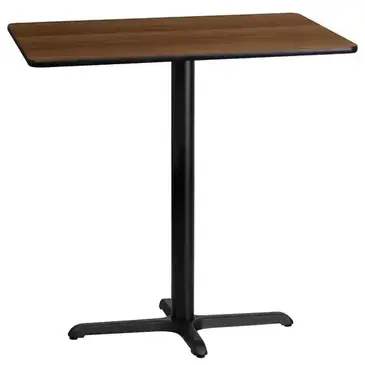 Flash Furniture XU-WALTB-2442-T2230B-GG Table, Indoor, Bar Height