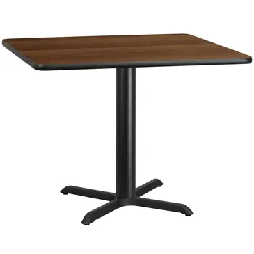 Flash Furniture XU-WALTB-4242-T3333-GG Table, Indoor, Dining Height