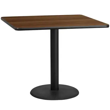 Flash Furniture XU-WALTB-4242-TR24-GG Table, Indoor, Dining Height