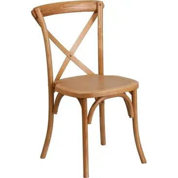 Flash Furniture XU-X-OAK-GG Chair, Side, Stacking, Indoor