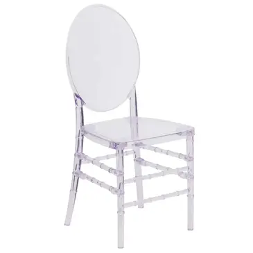 Flash Furniture Y-3-GG Chair, Side, Stacking, Outdoor