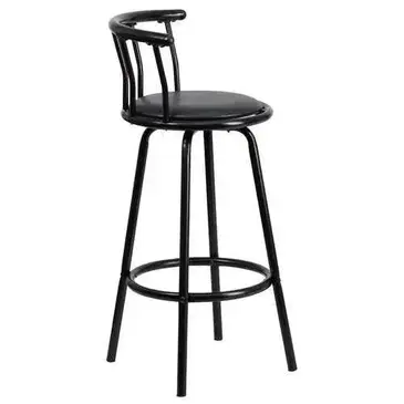 Flash Furniture YB-Y-J909-KD-GG Bar Stool, Swivel, Indoor