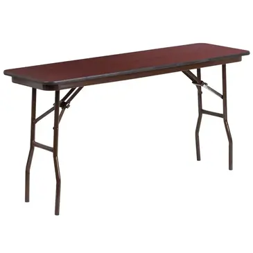 Flash Furniture YT-1860-HIGH-WAL-GG Folding Table, Rectangle