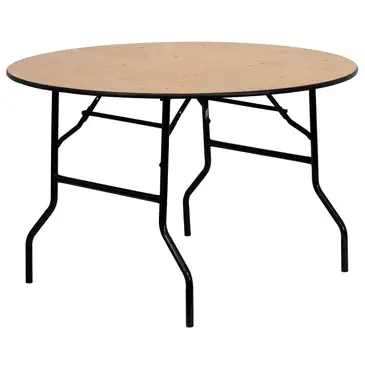 Flash Furniture YT-WRFT48-TBL-GG Folding Table, Round