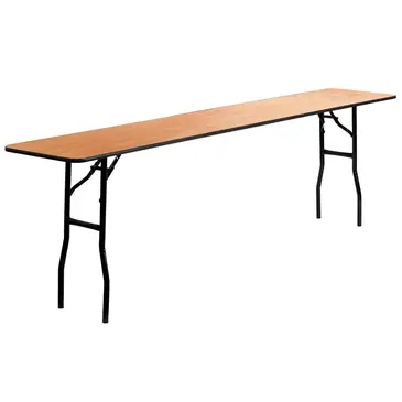 Flash Furniture YT-WTFT18X96-TBL-GG Folding Table, Rectangle
