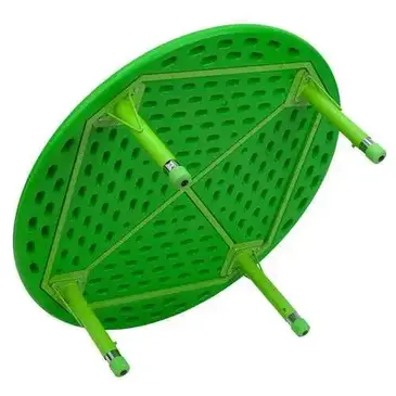 Flash Furniture YU-YCX-005-2-ROUND-TBL-GREEN-GG Table, Indoor, Activity