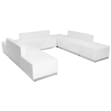 Flash Furniture ZB-803-660-SET-WH-GG Sofa Seating, Indoor