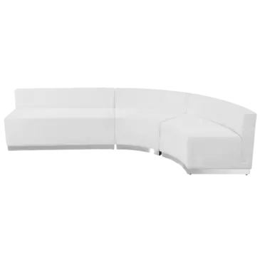 Flash Furniture ZB-803-750-SET-WH-GG Sofa Seating, Indoor