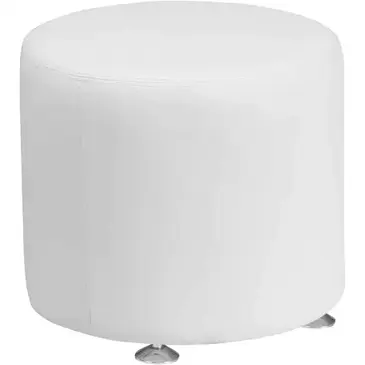 Flash Furniture ZB-803-RD-18-WH-GG Ottoman