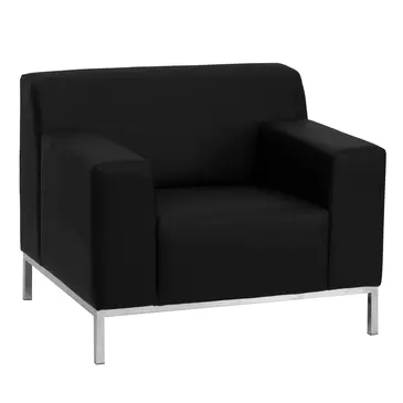 Flash Furniture ZB-DEFINITY-8009-CHAIR-BK-GG Chair, Lounge, Indoor