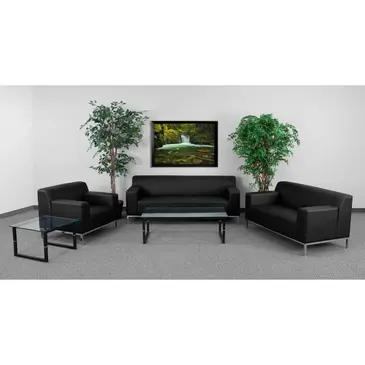 Flash Furniture ZB-DEFINITY-8009-SET-BK-GG Sofa Seating, Indoor