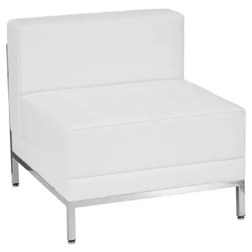 Flash Furniture ZB-IMAG-MIDDLE-WH-GG Chair, Lounge, Indoor