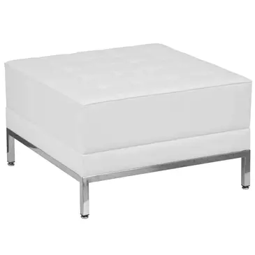 Flash Furniture ZB-IMAG-OTTOMAN-WH-GG Ottoman