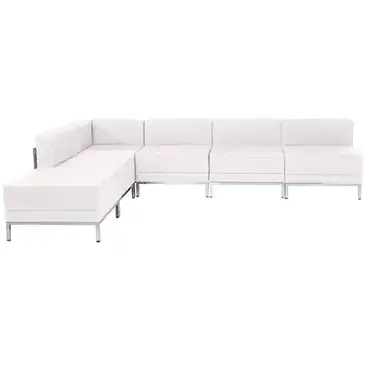 Flash Furniture ZB-IMAG-SECT-SET10-WH-GG Sofa Seating, Indoor