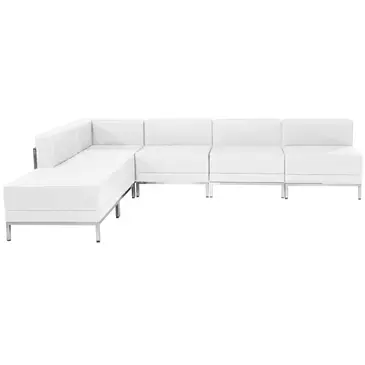 Flash Furniture ZB-IMAG-SECT-SET10-WH-GG Sofa Seating, Indoor