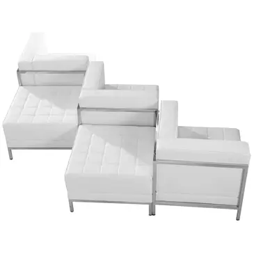 Flash Furniture ZB-IMAG-SET5-WH-GG Sofa Seating, Indoor