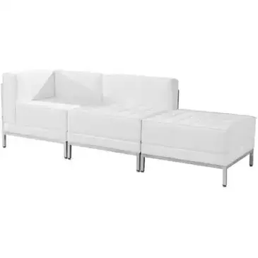 Flash Furniture ZB-IMAG-SET6-WH-GG Sofa Seating, Indoor