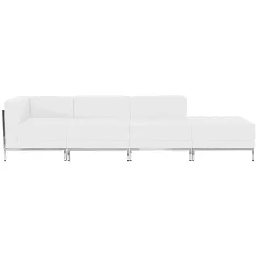 Flash Furniture ZB-IMAG-SET9-WH-GG Sofa Seating, Indoor