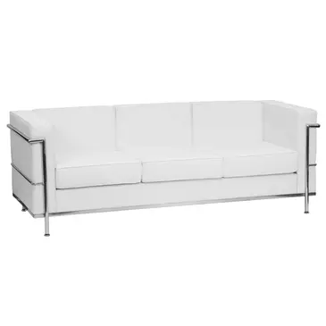 Flash Furniture ZB-REGAL-810-3-SOFA-WH-GG Sofa Seating, Indoor