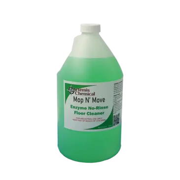 Floor Cleaner, 1 Gallon, Mop N' Move, Enzyme, Artemis Chemicals MOP-4/1