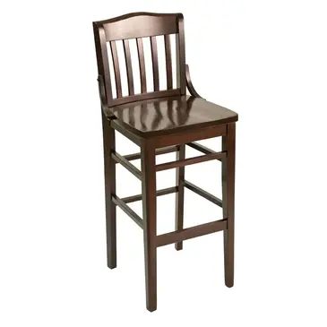 Florida Seating FLS-02B SS Bar Stool, Indoor