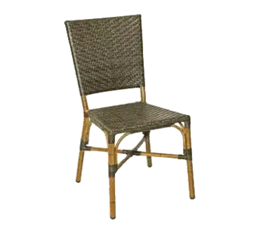 Florida Seating RT-03 SAF/BAMBOO Chair, Side, Stacking, Outdoor