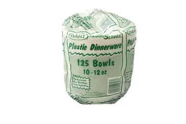 Foam Bowl, 10.5 oz, White, Insulated Foam, (1000/Case) Dart 12BWWF