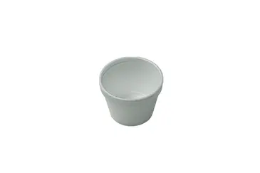 Foam Container, 4 oz, White, Foam, (1,000/Case), Dart 4J6