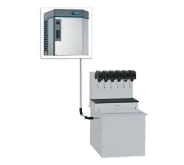 Follett HCD1410RJS Ice Maker, Nugget-Style