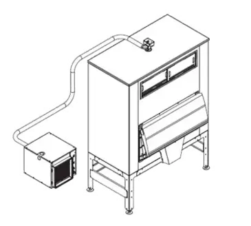 Follett MCC425ABS Ice Maker, Nugget-Style