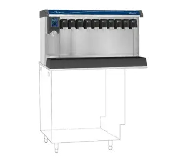 Follett VU155B10RP Soda Ice & Beverage Dispenser, In-Counter