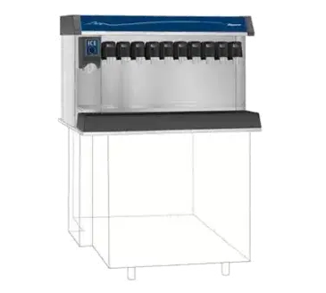 Follett VU300B10RP Soda Ice & Beverage Dispenser, In-Counter