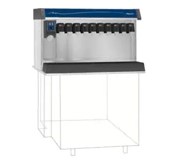 Follett VU300B8LL Soda Ice & Beverage Dispenser, In-Counter