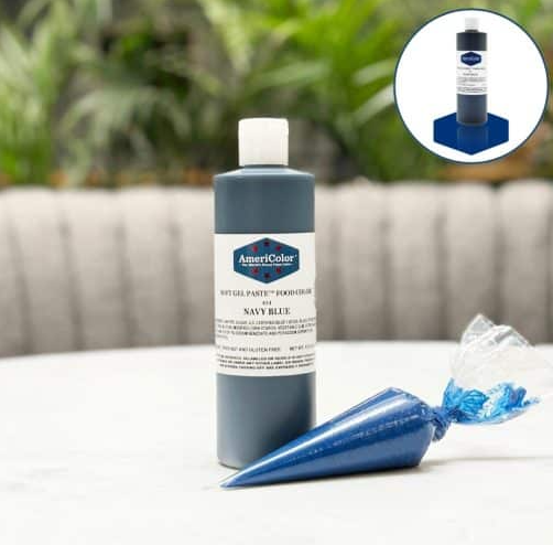 Americolor Food Coloring, 13.5 Oz., Navy Blue, Americolor 434