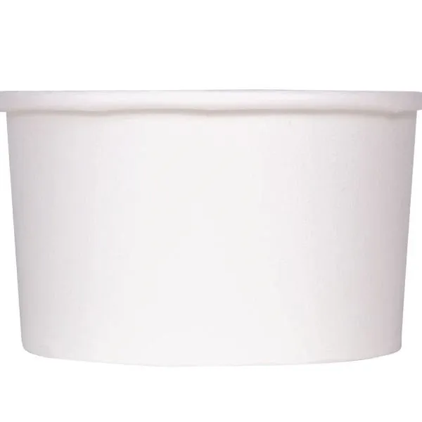 ARVESTA (DISPOSABLES) ARVESTA (DISPOSABLES) Food Container, Paper, Round, 5oz, White