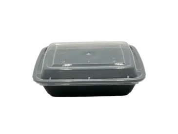 Food Container, 12 oz, Microwavable, Rectangle, Arvesta MWCRT-12