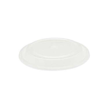 Food Container, 14 oz, White, Round, Microwavable, 150 per Case