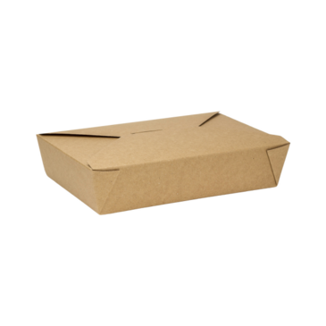 Karat Food Container, #2, 54 fl oz., Kraft, Fold-To-Go, (200/Case) Karat FP-FTG54K