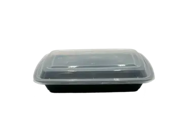 ARVESTA Food Container, 28 oz, Rectangle, With Lids, 150 Sets, Arvesta MWCRT-28