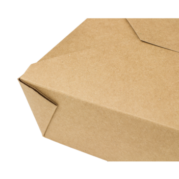 Food Container, #3, 76 fl oz., Kraft, Cardboard, Fold-To-Go, (200/Case) Karat FP-FTG76K